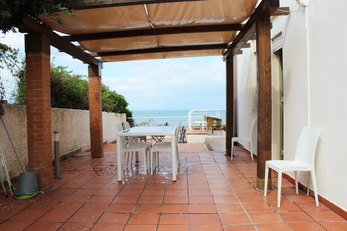 Terrazza Sul Mare Villa Аньоне Бани Екстериор снимка